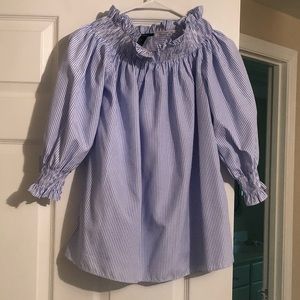 Forever 21 3/4 sleeve off shoulder blouse